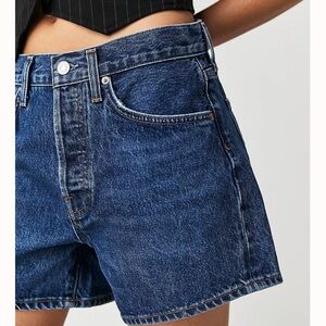 AGOLDE Parker Long Short in Enamour